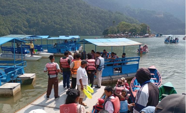 पोखरामा भारतीय पर्यटकको चहलपहल